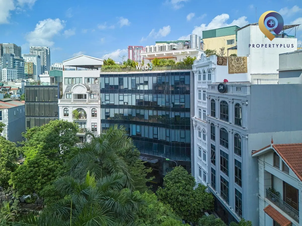 Toàn cảnh tòa nhà Web3 Tower tại Cầu Giấy, Hà Nội